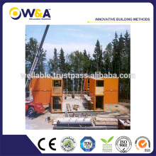 Casa modular del marco de acero de la estructura del contenedor del edificio prefabricado para la venta